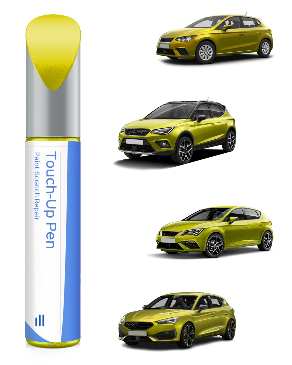 B9A/LB9A - Pintura de retoque para SEAT (color blanco caramelo/caramelo), color blanco — view 13