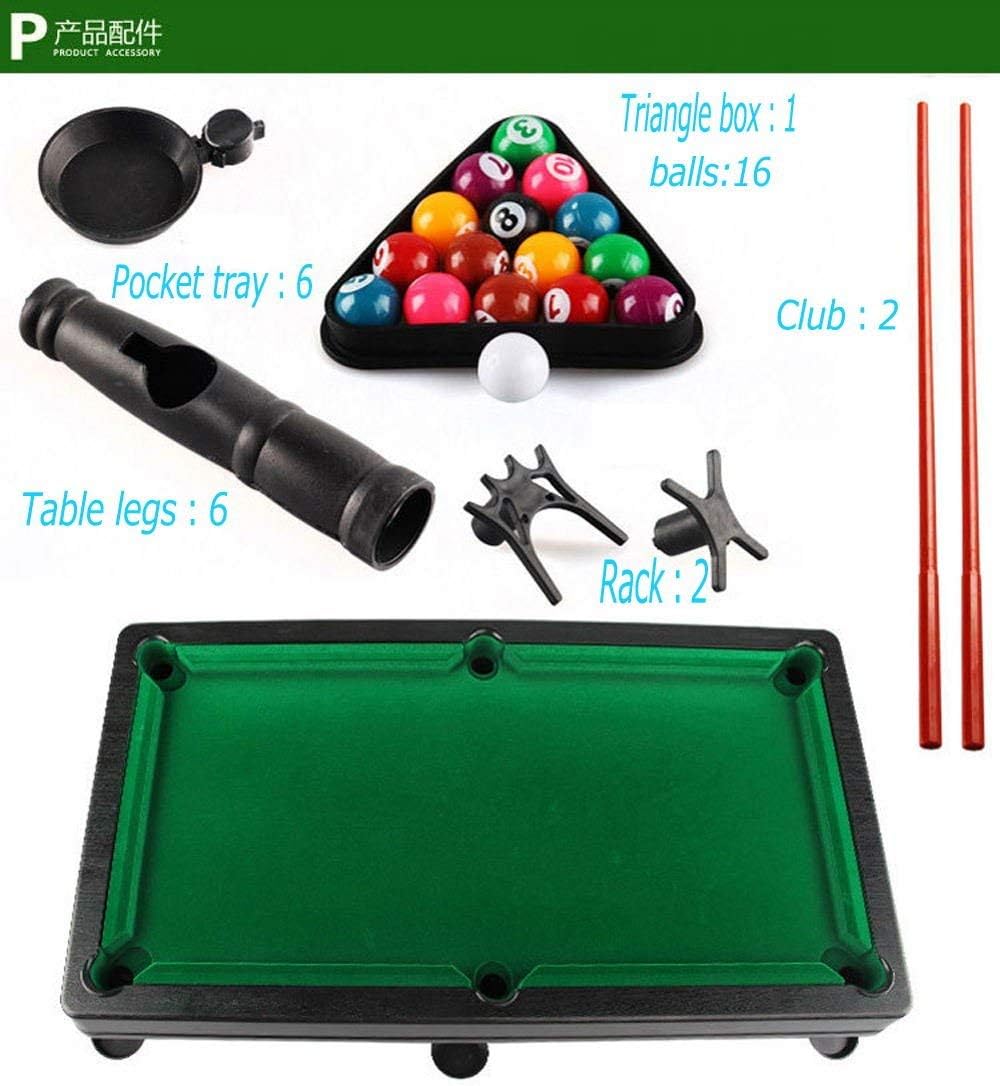 SOWOFA Table Tennis Children's American Pool Large 5835CM Household Folding Mini Billiards Toys Parent-Child Interactive Games Kids Gifts : Sports & Outdoors