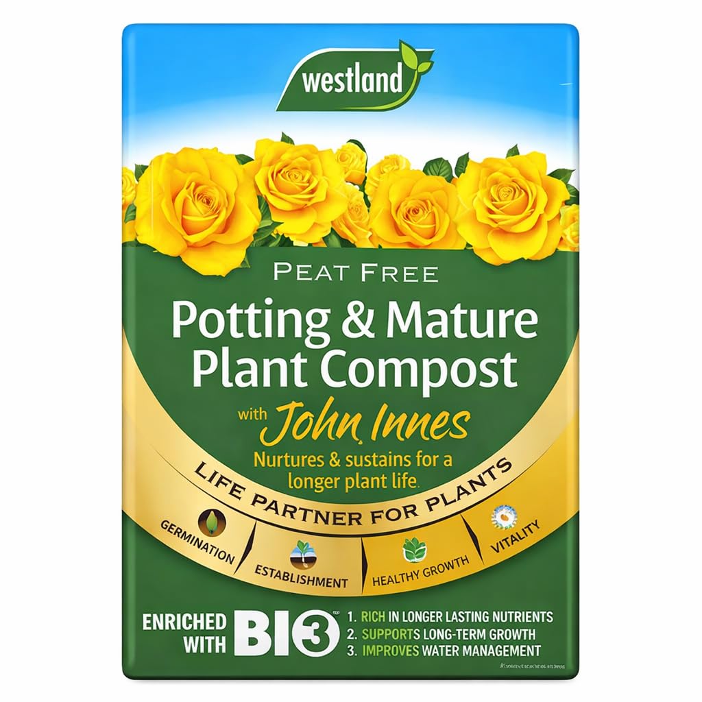 Gardening Soils for Outdoor and Indoor Planting, Small to Large Plants (10l Potting & Mature Plant Compost)
