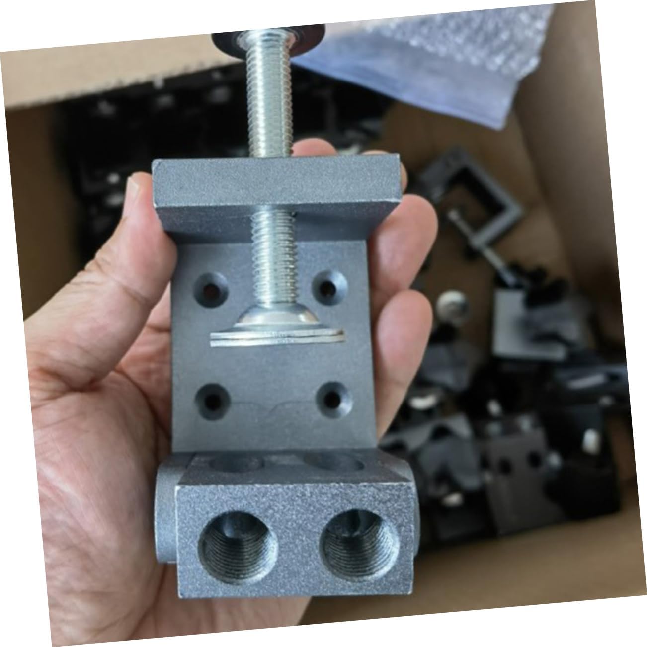 POPETPOP Drilling Locator Puncher Woodworking Drilling Guide Accurate Positioner Tool