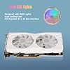 Dual Radeon RX 580 8G GDDR6 Gaming Graphics Card Office 256Bit Computer Graphics Card (AMD) 1284MHz GPU 2048SP PCI Express 3.0×16 for PC Gaming Office with 3 x DP 1 x HD Multimedia Interface