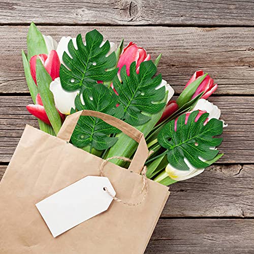 13 Pieces Flamingo Cake Toppers Summer Cake Decoration With Cute Pink Flamingo Figures And Hibiscus Flower Palm Leaves For Tropical Hawaiian And Beach Themed Party Supplies #TOP6