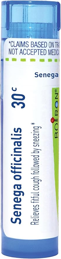 My Personal Guide to the Best Homeopathic Remedies for Eye Floaters 18 Boiron Senega Officinalis 30C for Fitful Cough Followed by Sneezing - 80 Pellets
