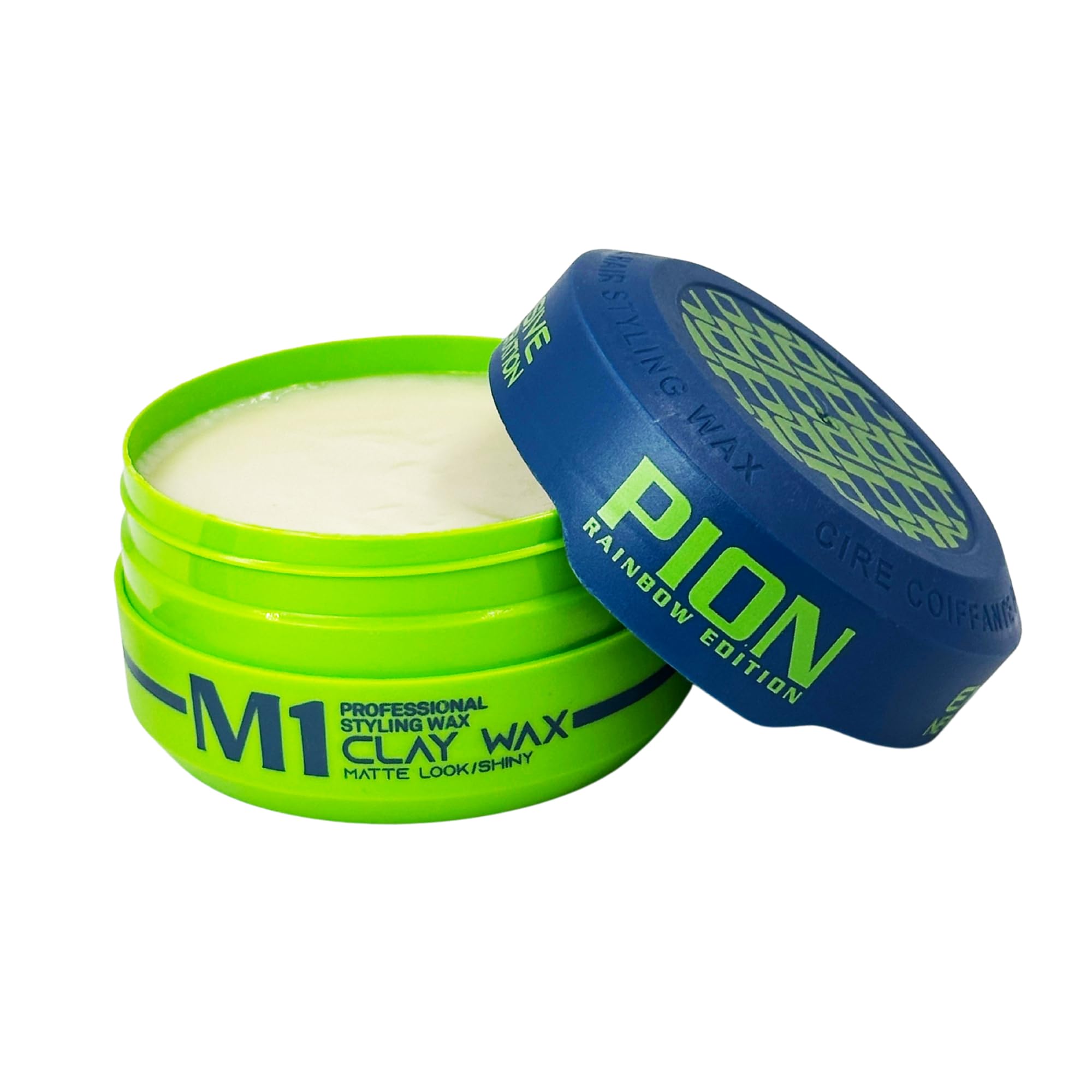 Pion Professional Hair Styling Wax Series 150ml - Long-Lasting Hold, Texture and Volume, Daily Use, For All Hair Types (150ml (Pack of 1), M1 Clay) - Image 4