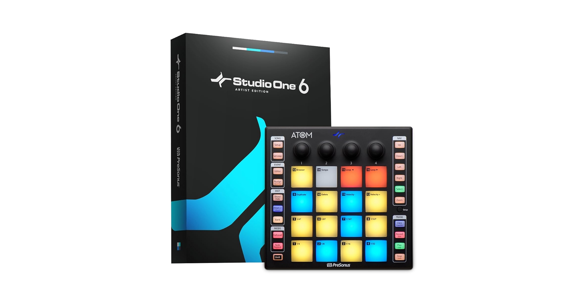 Amazon.com: PreSonus ATOM Production & Performance Midi Pad