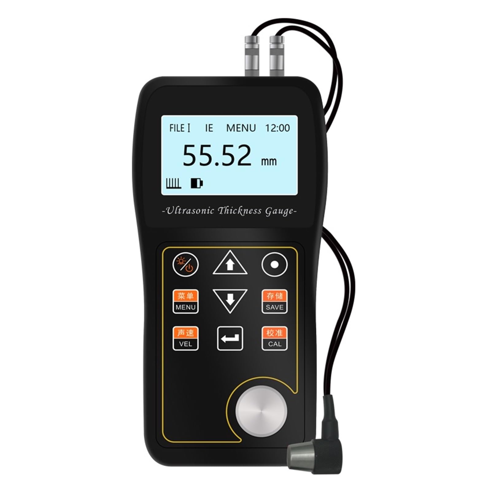 UT200 Ultrasonic Thickness Gauge Non-Destructive Through-Coating Meter Portable Intelligent for Industrial Inspection