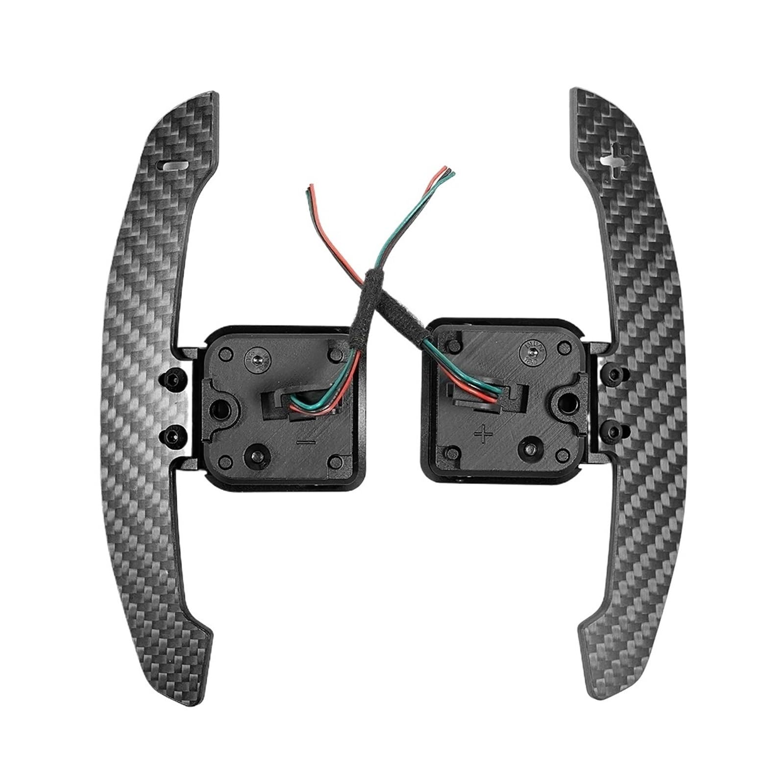 Yakisa Type 1 Paddles Shift For A3 For A5 For A8 Q2 For Q3 Q4 For Q5 For Q7 For Q8 S1 S2 S3 S4 S5 Sq5 Rs3 Rs4 Rs5 Rsq5 Carbon Fiber Paddle Shifters Paddle Shifter(Type 1)