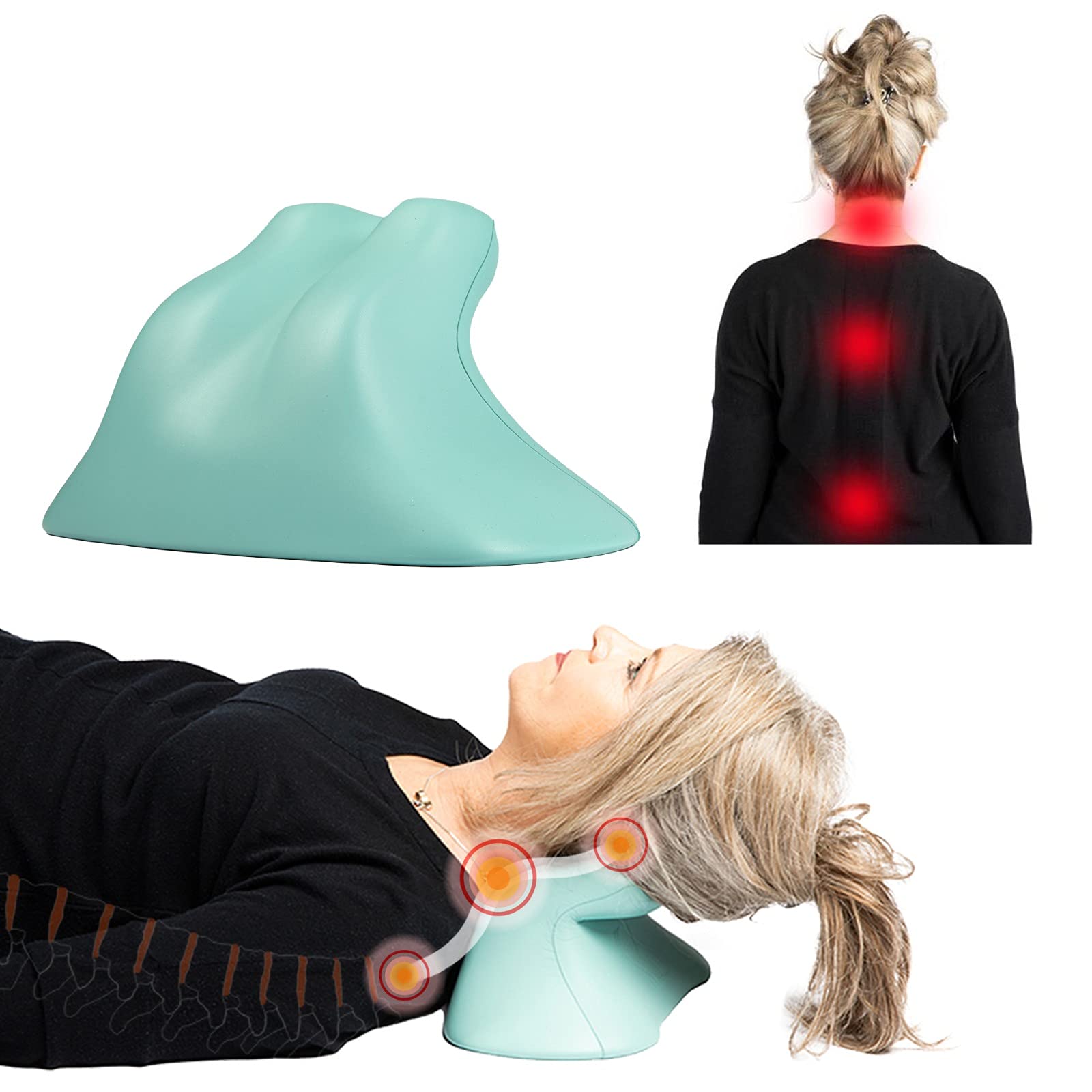 MARTneck (Mittel [Das ORIGINAL]-Vom Deutschen Orthopäden entwickelt-Weltweit erstes osteopathische Therapie-Kissen gegen Nacken-, Kopf- & Rückenschmerzen • Nackenstrecker • Osteopathie to go Drogerie & Körperpflege