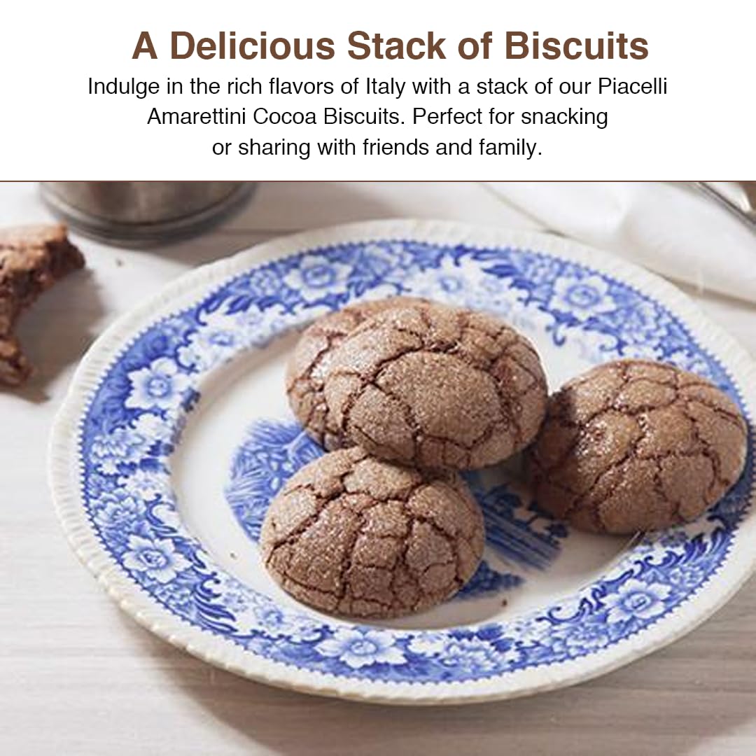 Amazon.com: PIACELLI Amaretti Coca Biscuits - Authentic Italian
