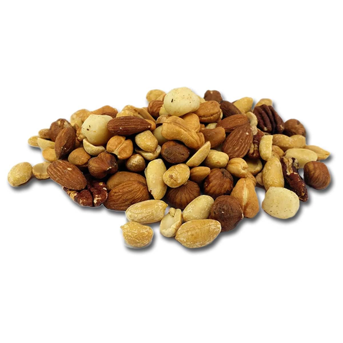 Just Roasted Basic - Mischung aus ungesalzenen Erdnüssen und Nüssen in Heißluft geröstet