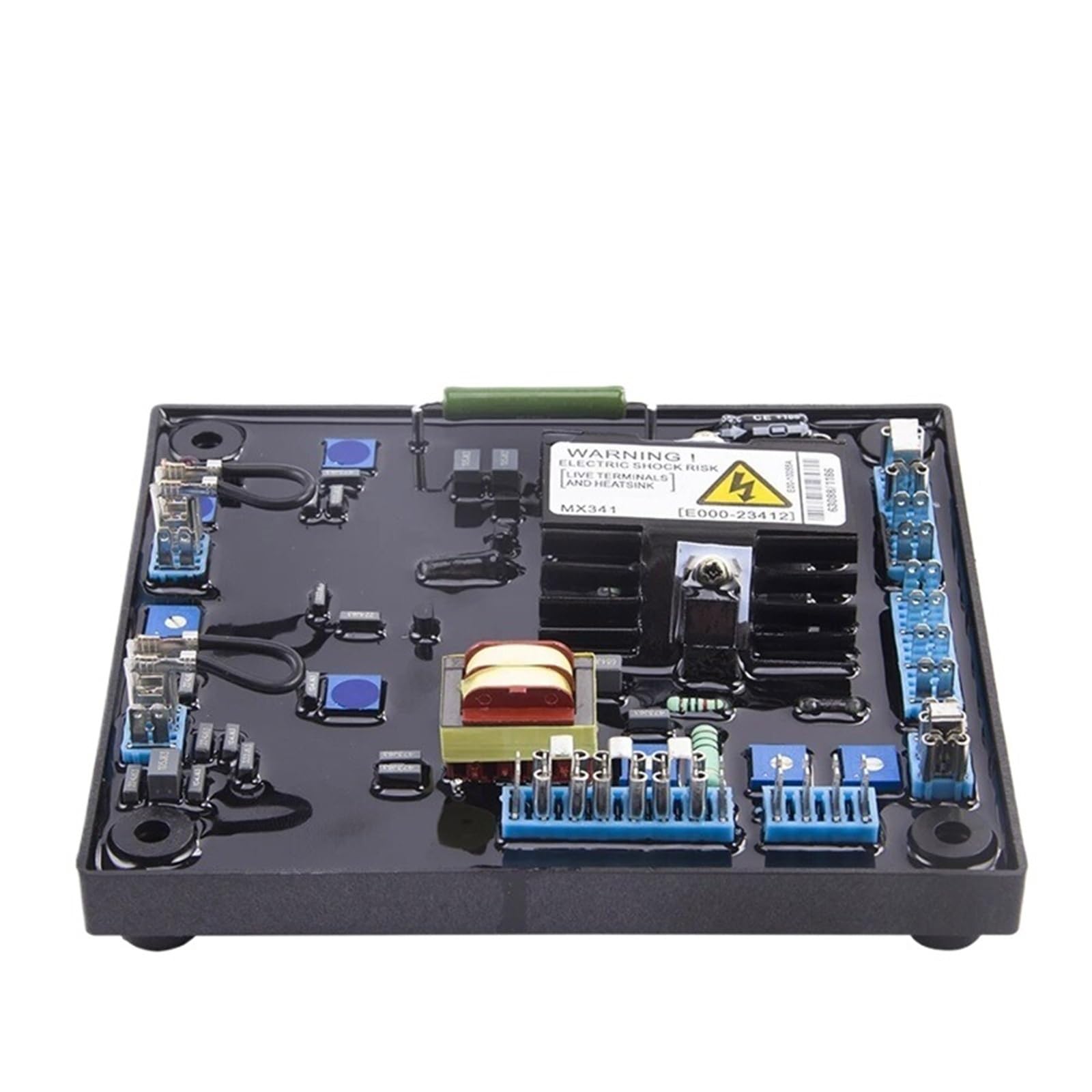 1 pieza AVR MX341 Reemplazo for regulador de voltaje automático MX341 AVR MX 341 E000-23412 Módulo regulador de voltaje automático