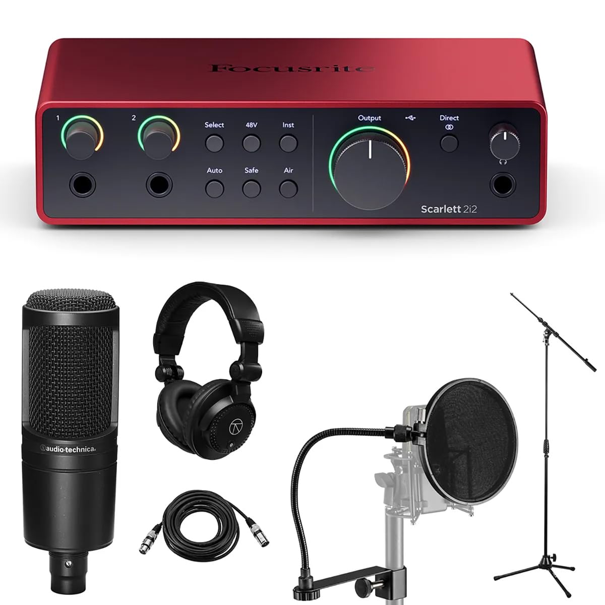 Amazon.com: Focusrite Scarlett 2i2 4th Gen USB Interface with