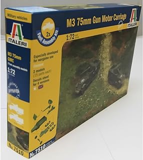 Italeri M3 75mm Half Track (Fast Assembly) Model Kit