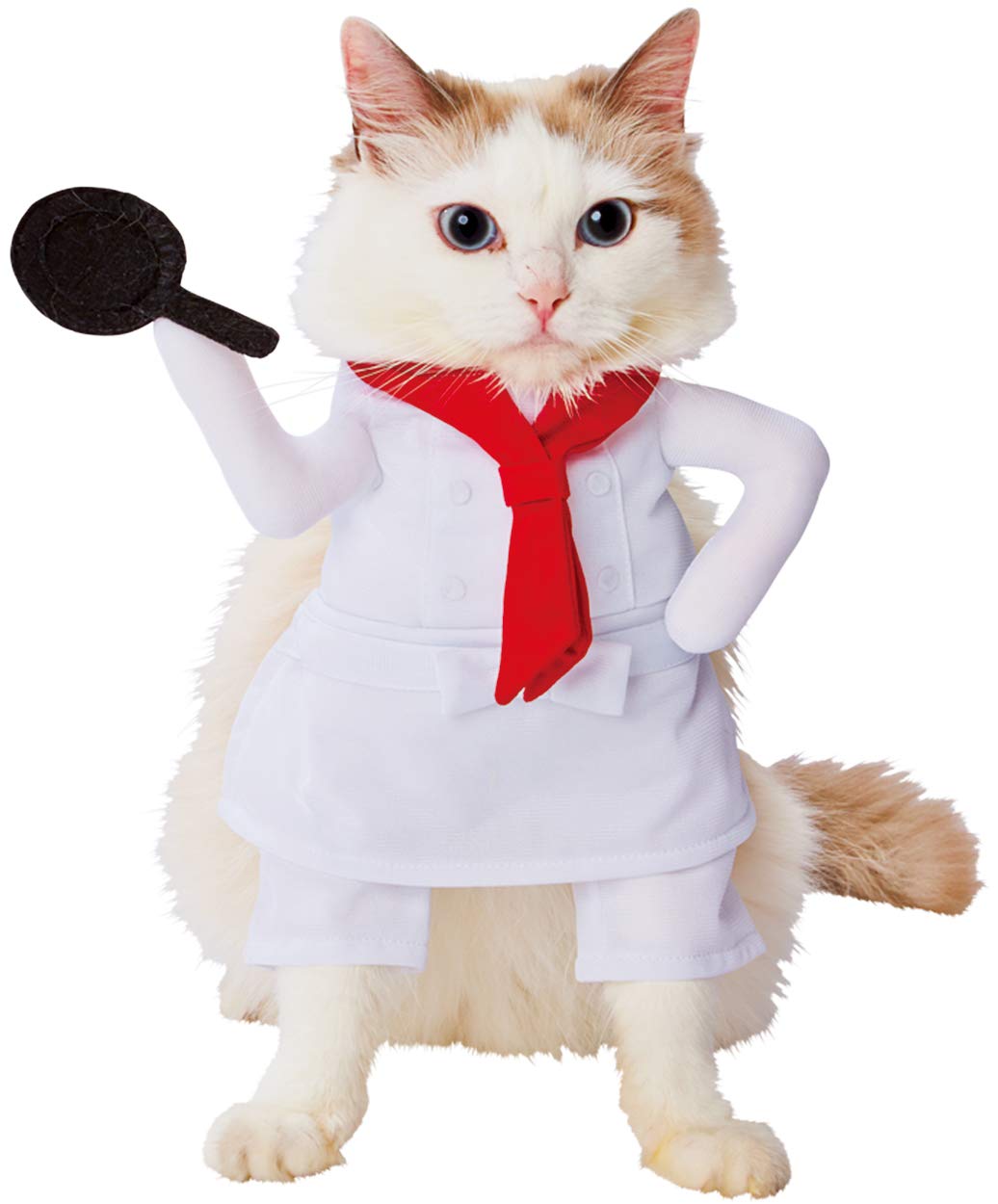 Amazon | ペティオ (Petio) 猫用変身着ぐるみウェア コック 猫用