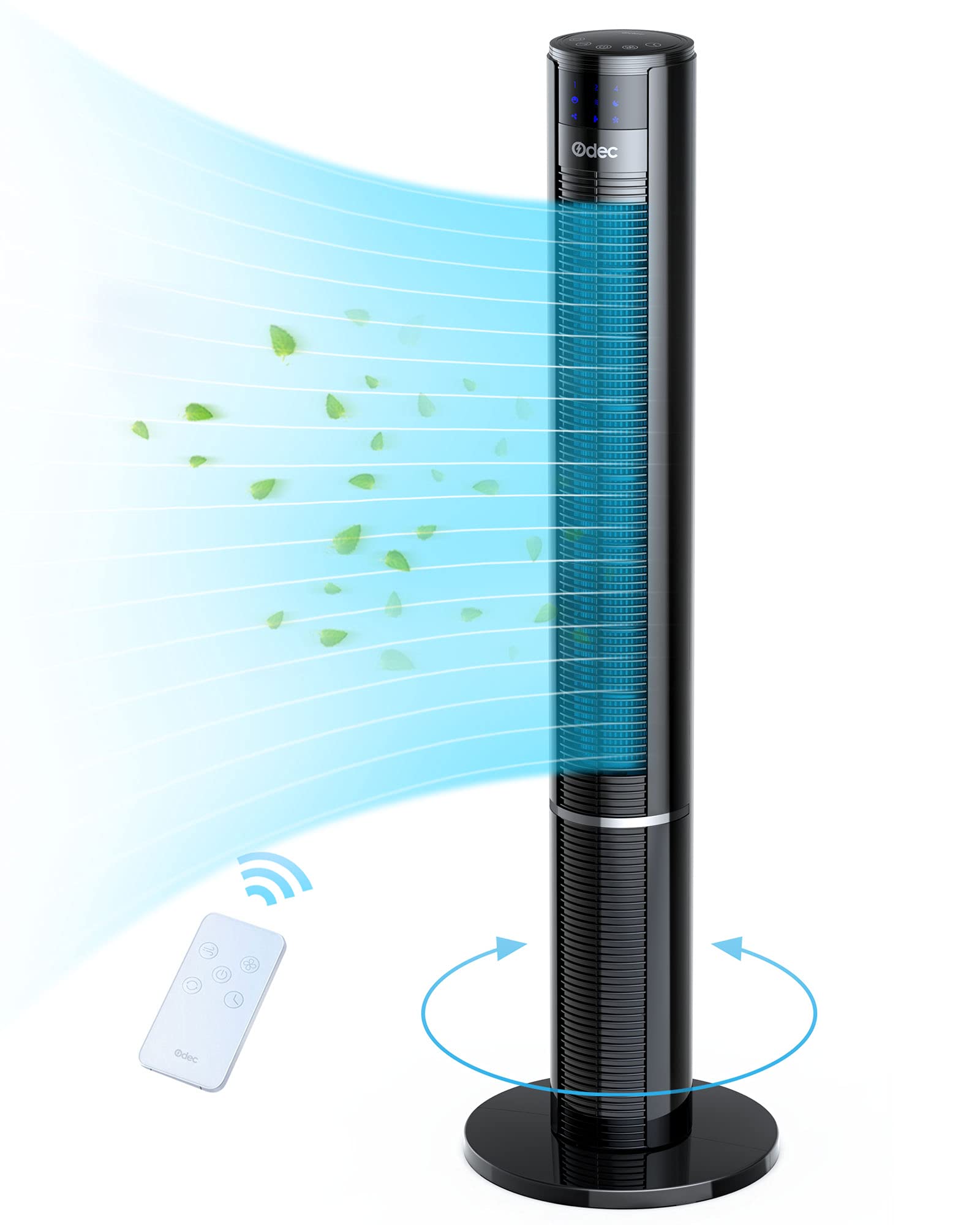 Buy Tower Fan Odec 43 Inch Portable Quiet Cooling and Oscillating Fan