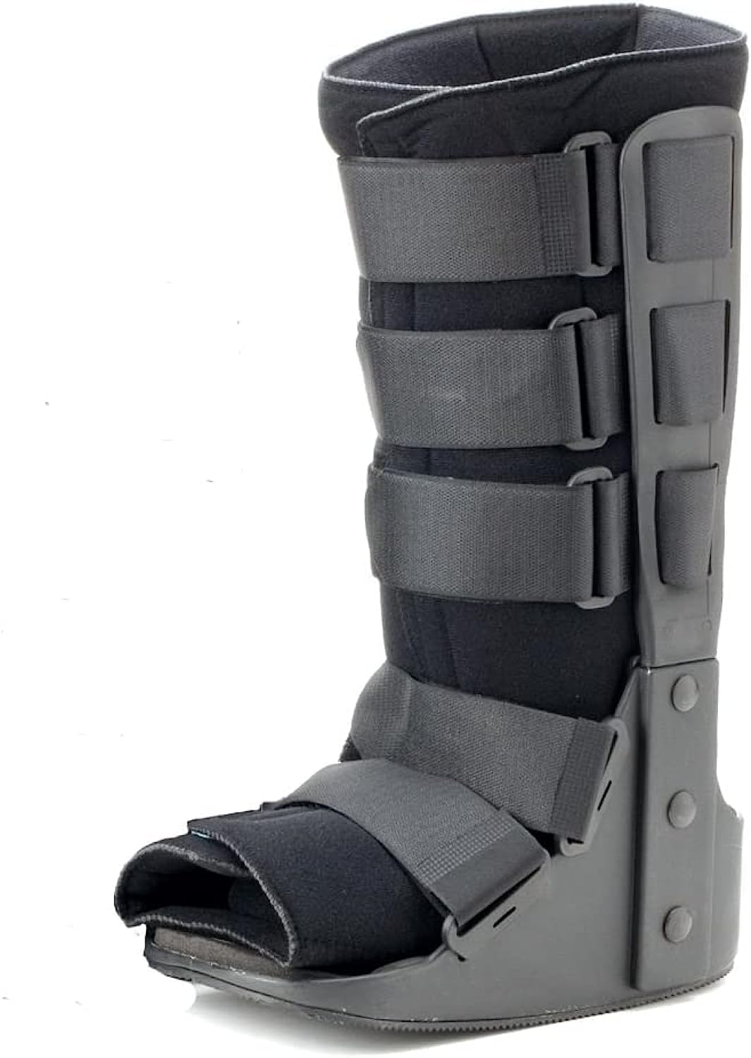 Darco FX Pro Walker Boot - Standard [Medium] | High Profile Walking Boot for Broken Foot & Plantar Fasciitis | Men & Women Ankle Fracture Boot, Black, Qty of 1 Unit