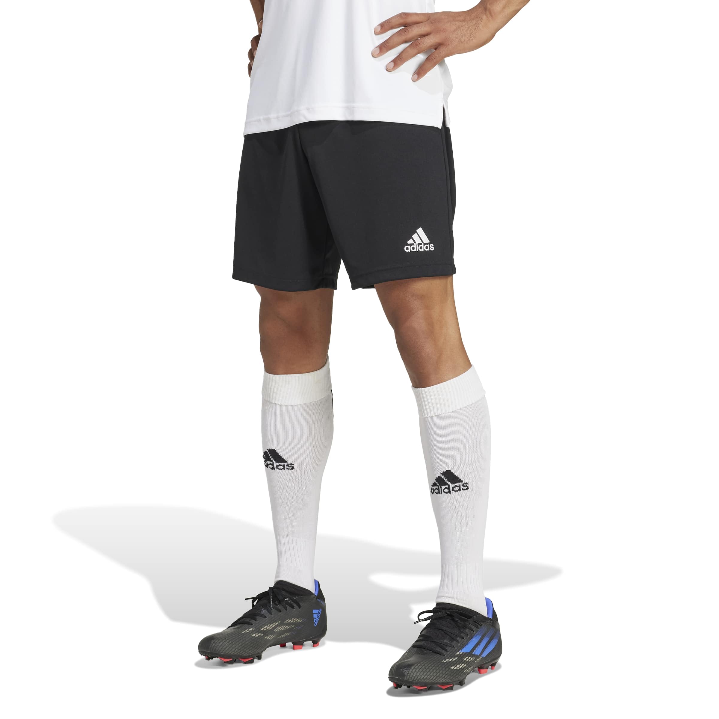 шорты adidas Entrada 22 TG216 мужские, черные, средней длины (H57504), фото 2