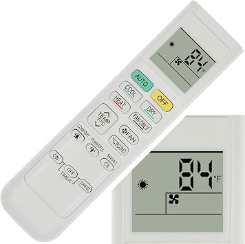 Replacement for Daikin Air Conditioner Remote Control ARC480A1 ARC480A2 ARC480A3 ARC480A4 ARC480A5 ARC480A6 ARC480A7 ARC480A8 ARC480A9 ARC480A10 ARC480A11 English Version Display in Fahrenheit