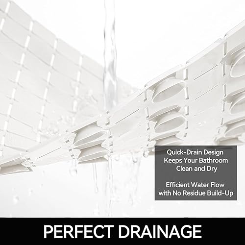 Miniatura 7 de Tapete antideslizante para bañera, tapete de ducha antideslizante, tapete de secado rápido, tapete antideslizante para bañera, piso, baño, cocina,