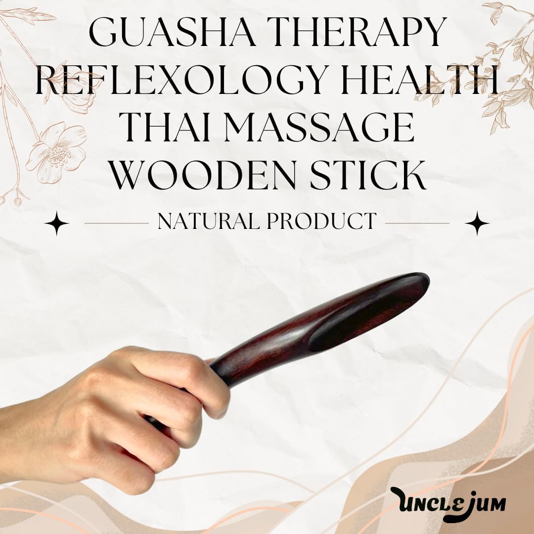 Guasha Therapy Reflexology Health Thai Massage Wooden Stick