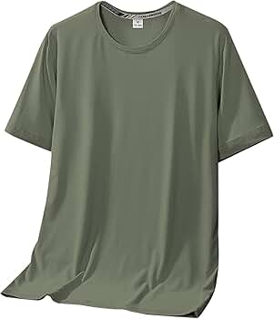 【KOOLOSET】SOULMATE Tee Amazon.com: Men's Casual T Shirts Athletic Round Neck Short