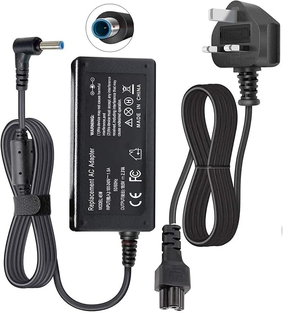 45W Laptop Charger for HP 19.5V 2.31A Stream 11 13 14 EliteBook Folio Split Spectre Ultrabook, HP Envy x360 x2 13 Pavilion 15 17 AC Adapter Chromebook 14 and More