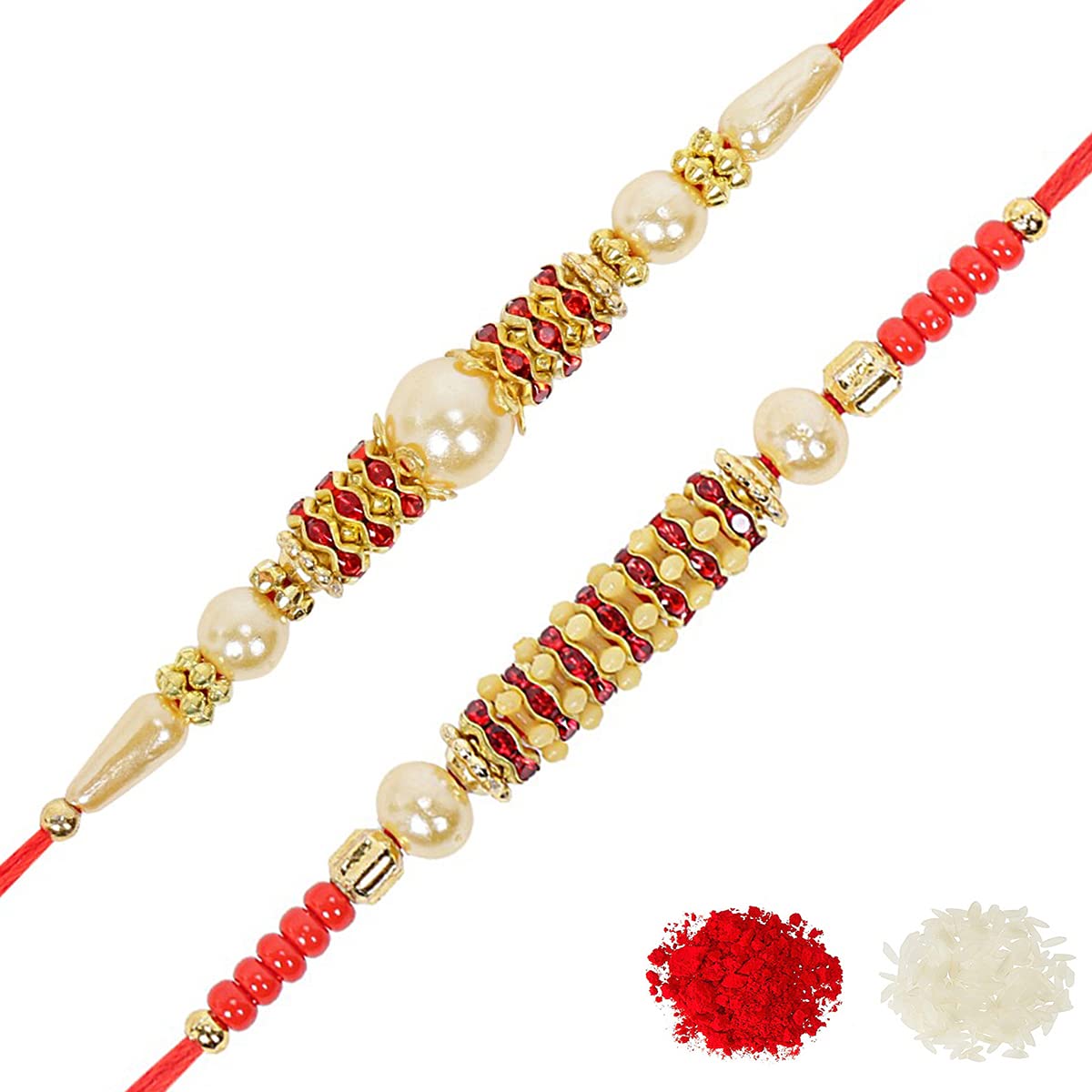 See full amazon price history chart for Riddhika Ventures Base Metal With Pearl Festival Rakhi Bracelet With Roli Chawal And Greeting Card For Men (multicolour) Riddhika Ventures Base Metal With Pearl Festival Rakhi Bracelet With Roli Chawal And Greeting Card For Men (multicolour) (B08BP9GZ7J) Amazon Price History, Amazon Price Tracker
