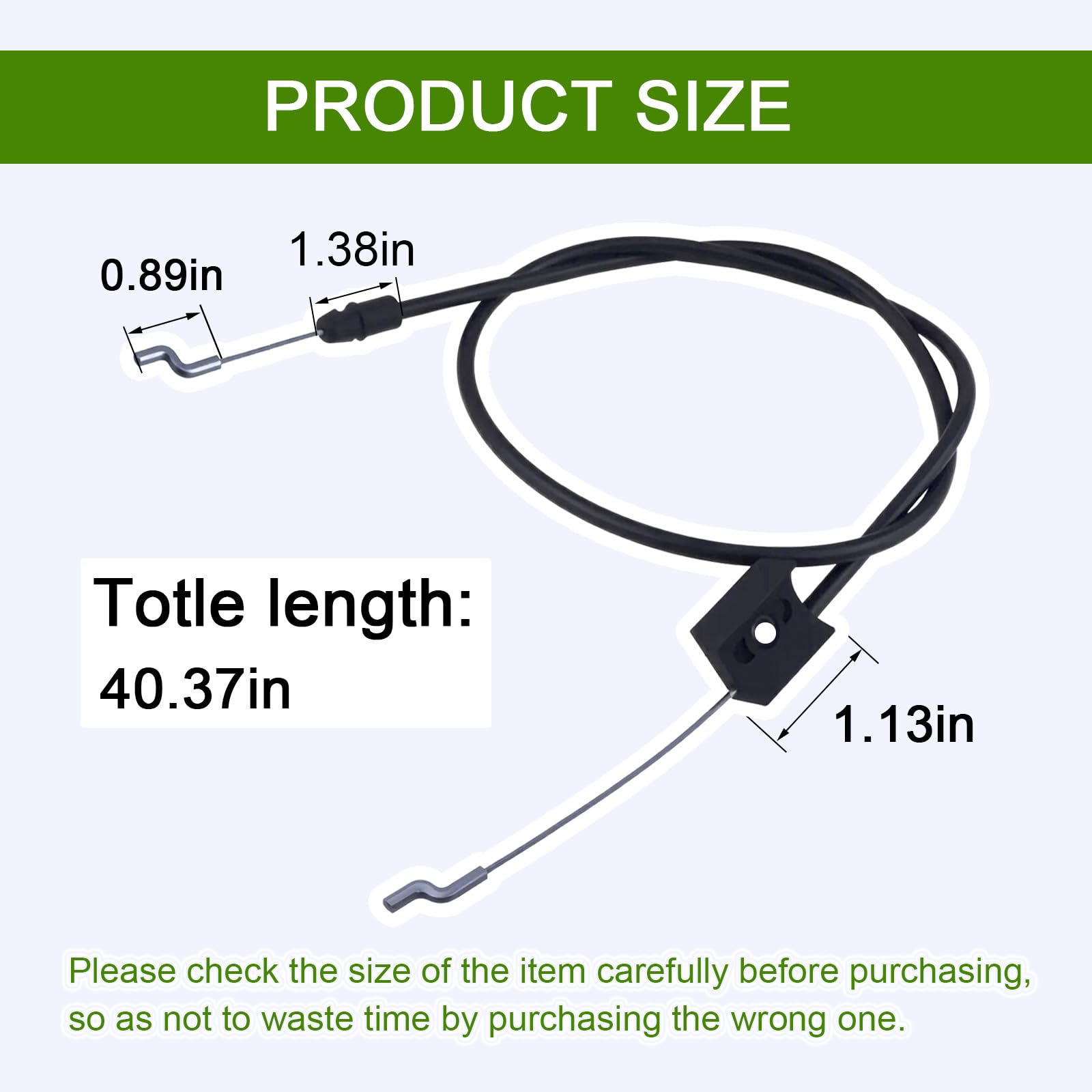 Cable de freno para cortacésped, para cortacésped Honda HRR216 y HRX217, piezas de repuesto para cortacésped Honda, piezas de cortacésped Honda HRR216 y piezas de cortacésped Honda HRX217,