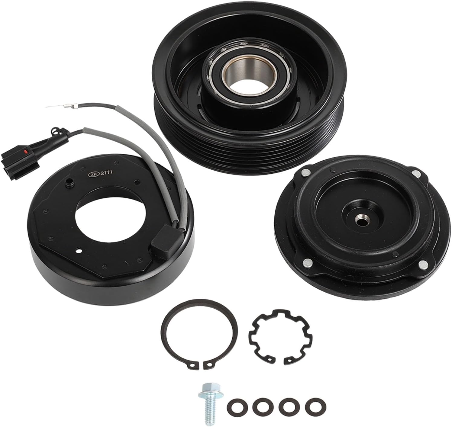 SCITOO AC Compressor fit for Subaru for B9 Tribeca 3.0L 2006-2007, Air Conditioning Compressor fit for Subaru for Tribeca 3.6L 2008-2014 198314 68103197AA 68103197AB