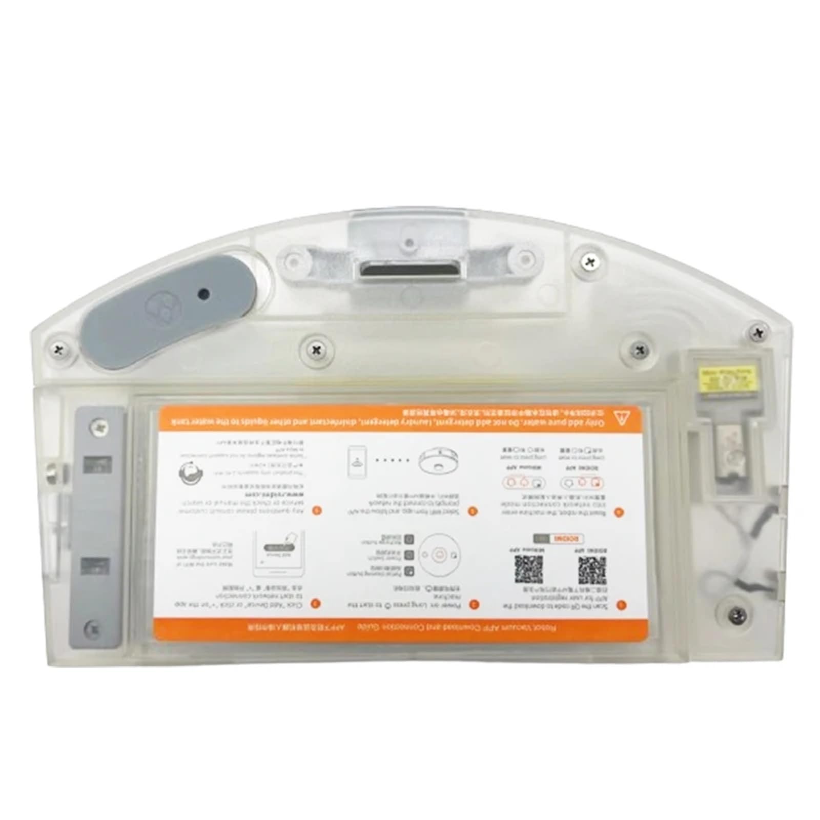 Compatible Con Roidmi Eve Plus Robot Aspirador Barredor Accesorios De Repuesto Eléctrico Con Filtro 2 En 1 Control Caja De Polvo Tanque De Agua