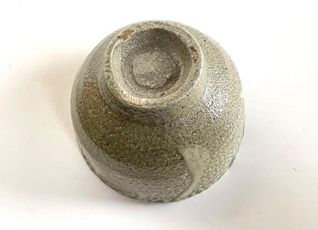 陶芸家 人間国宝 濱田庄司 浜田庄司 塩釉白流掛茶碗 茶盌