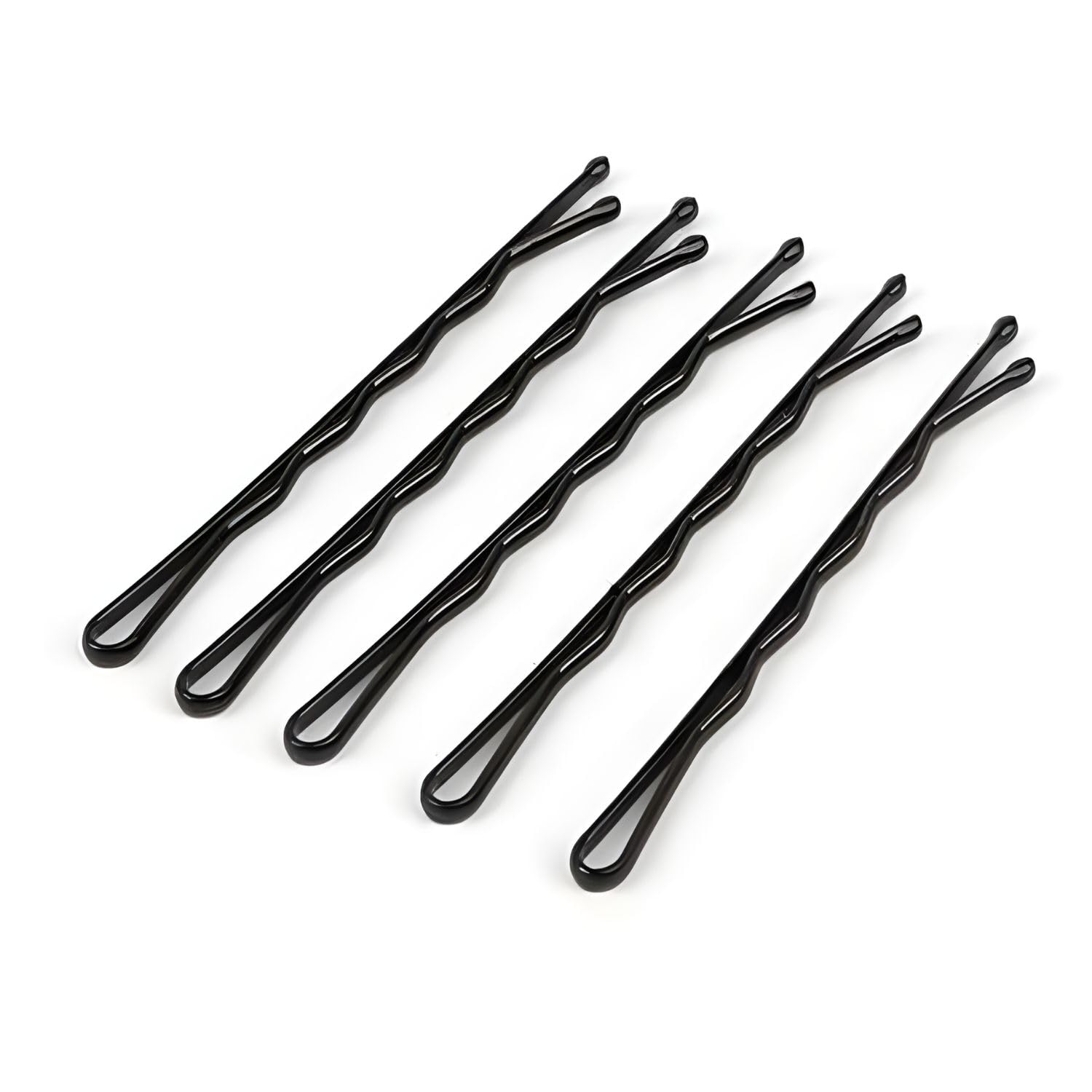 PARENCE.- Set di 144 forcine nere standard - clip in acciaio, tutti i tipi di capelli - 144 pezzi