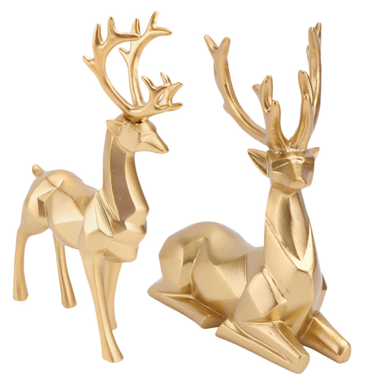 Figurines cerf doré pour combler un meuble vide avec un style élégant