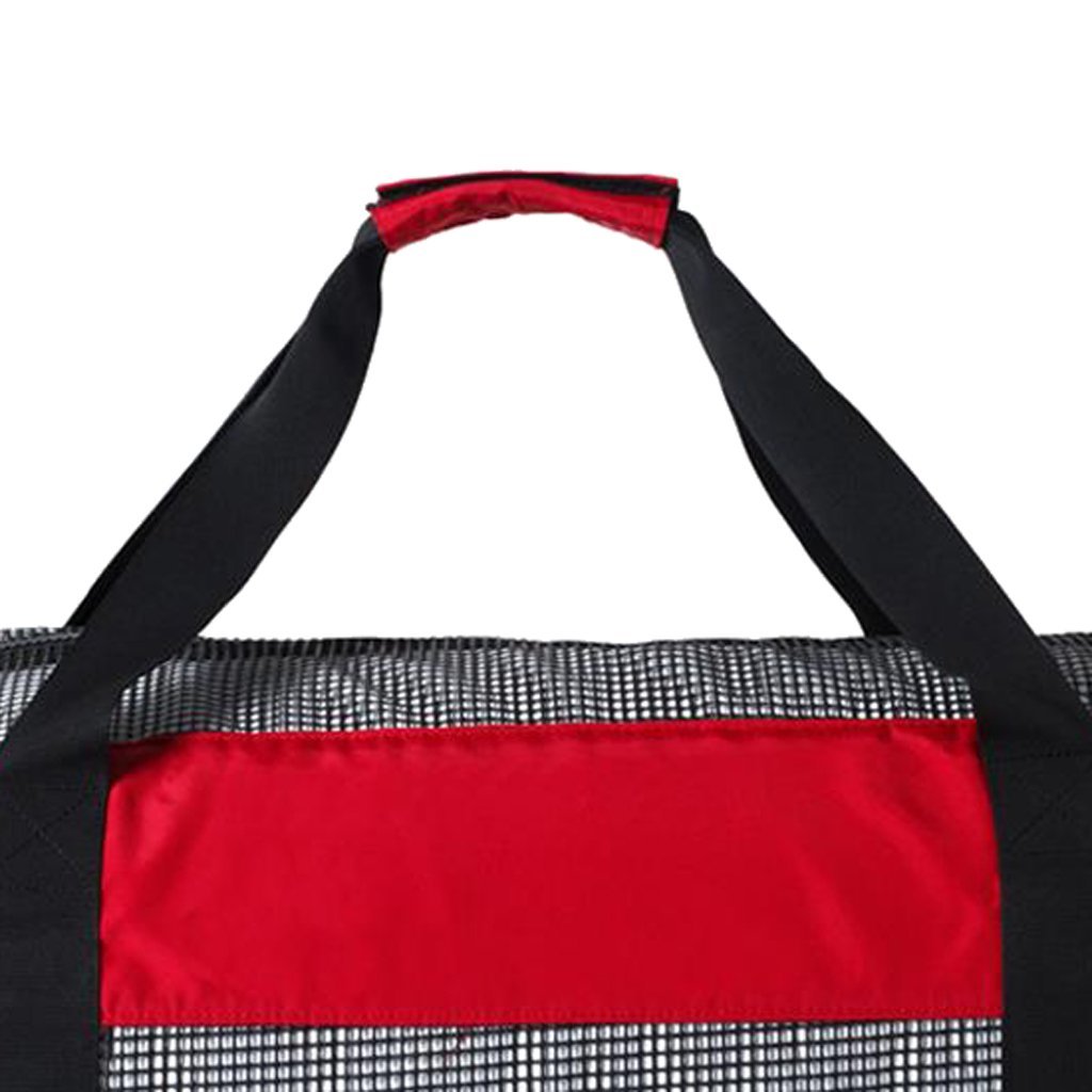 Sac de plongée grande capacité en maille filet Sac à main Sac à bandoulière pour entraînement de natation, plongée avec tuba