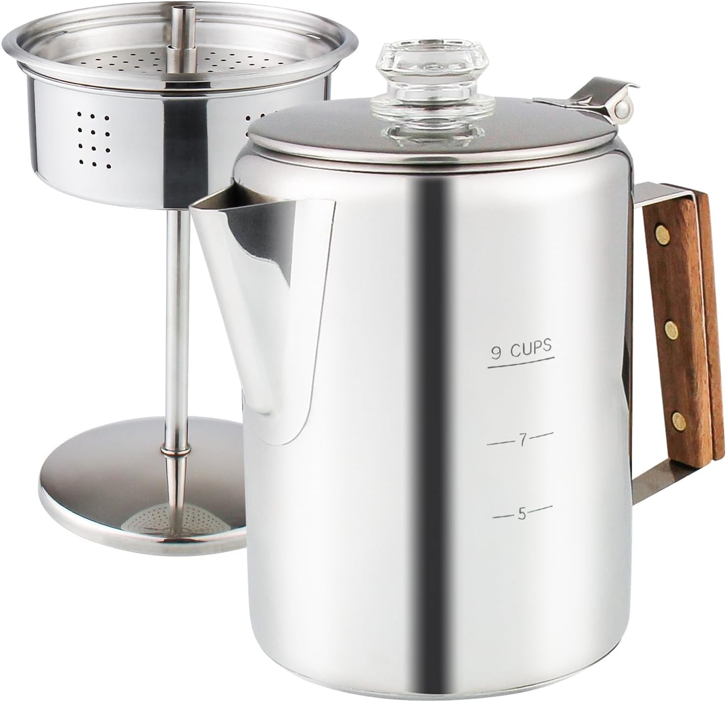 APOXCON Multi Use Coffee Percolator Using On Indoor