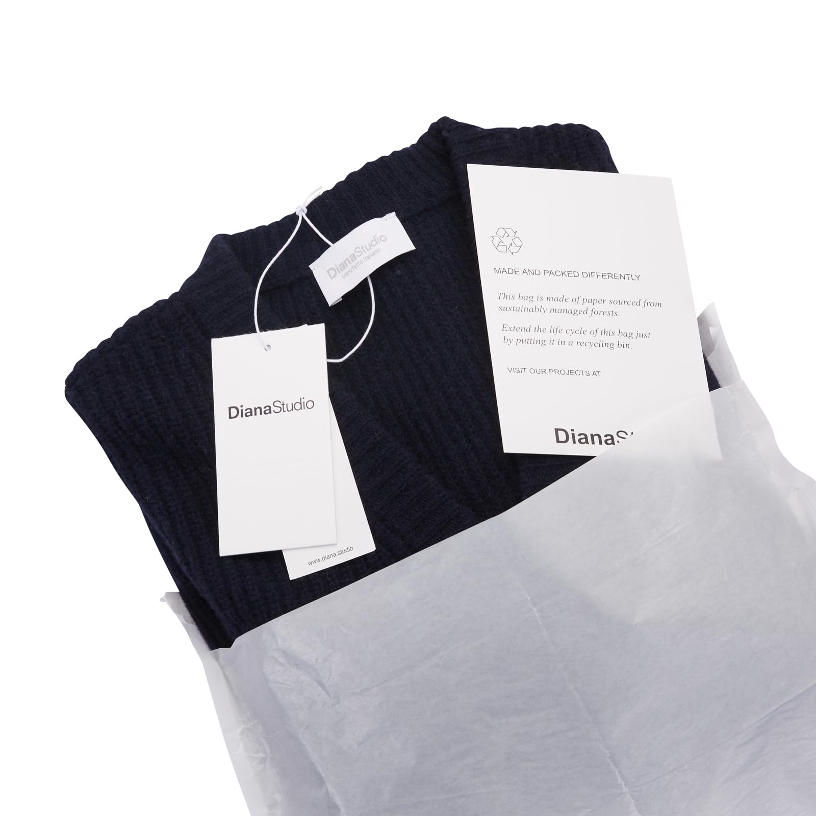 Diana Studio - Cardigan in Lana, Uomo, Maniche Lunghe, Casual Fit, Fatto in Italia