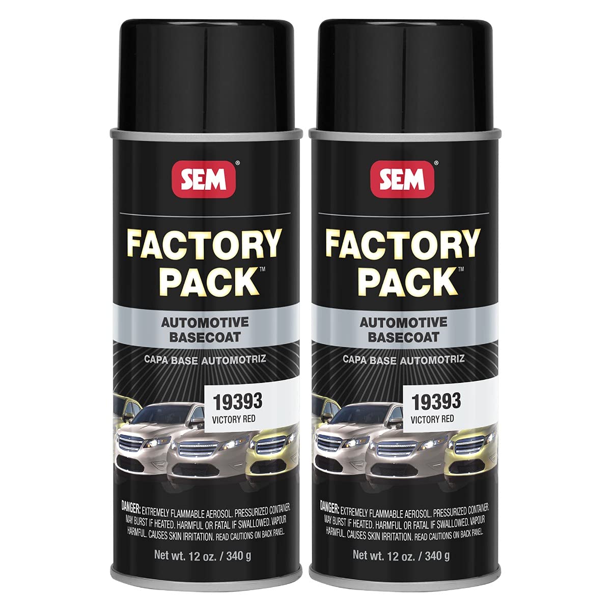 SEM 19393 Victory Red Factory Pack Aerosol - 12 oz.