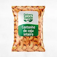 Castanha de Caju 1Kg W1 Torrada Inteira A Vácuo Sem Sal