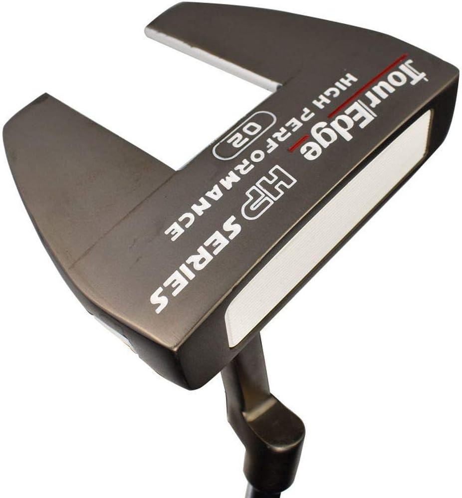 Tour Edge Hp Series Black Putter (Men's, Left Hand, Steel, Uniflex)