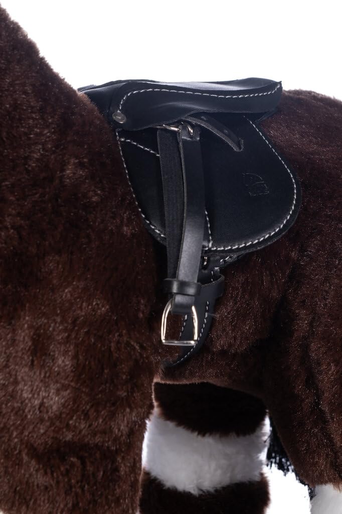 HKM Cuddle Pony Sella Nero Taglia unica
