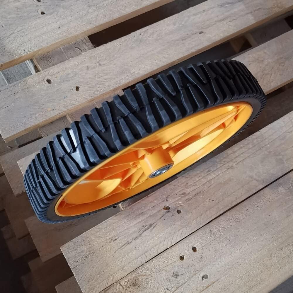 2 ruedas traseras para cortacésped de 293 mm compatibles con Husqvarn McCulloch 5324035-09 5324327-49 piezas de repuesto