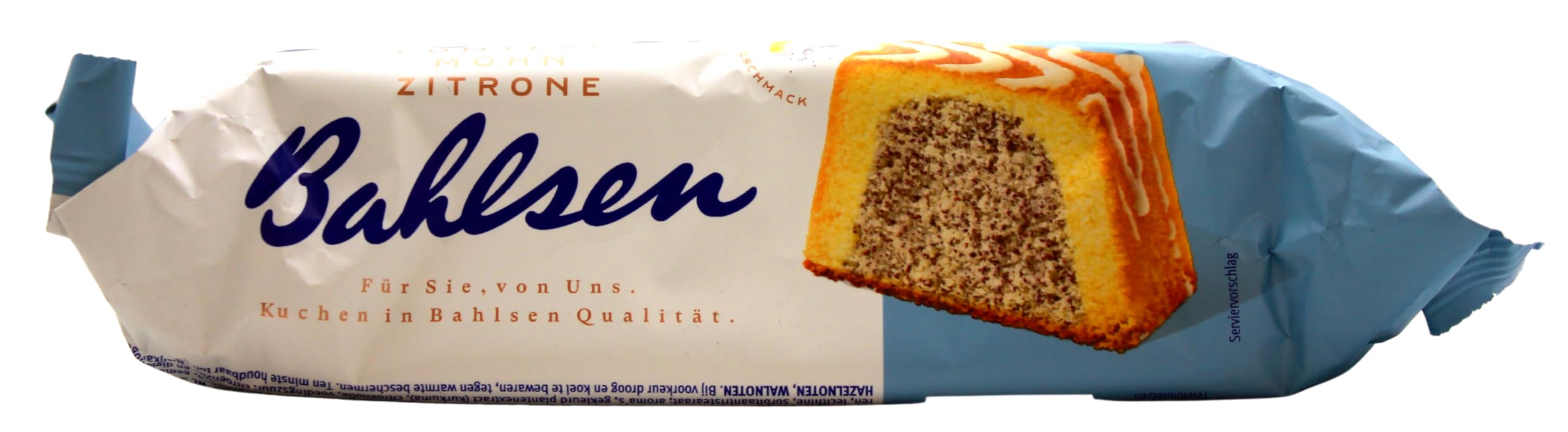 Bahlsen Comtess Mohn Zitronen Kuchen, 4er Pack (4 x 350g)