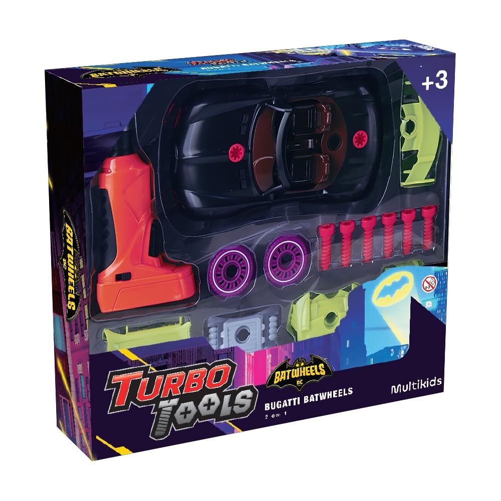 Carrinho Turbo Tools Bugatti Batwheels Multikids - BR2158 | Amazon