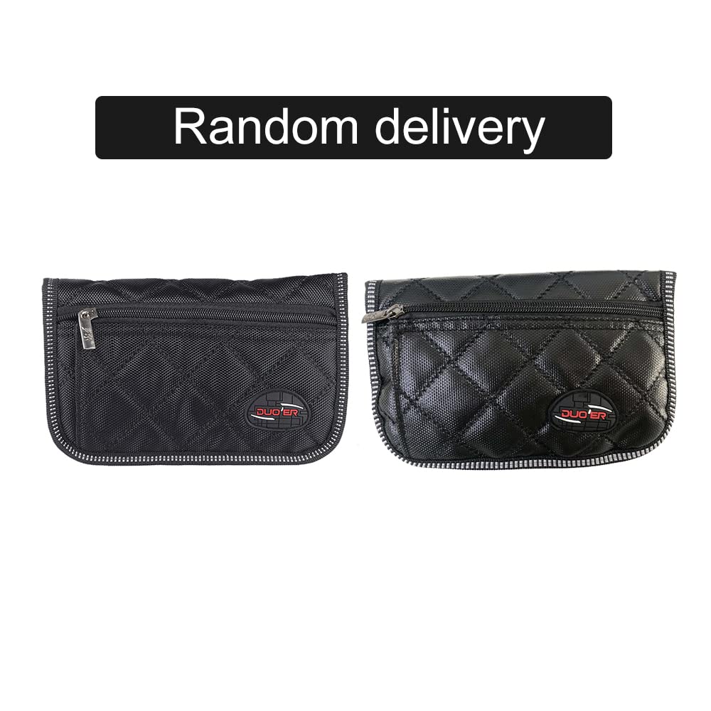 Pochette pour embouchure de trompette avec 4 compartiments souples Noir