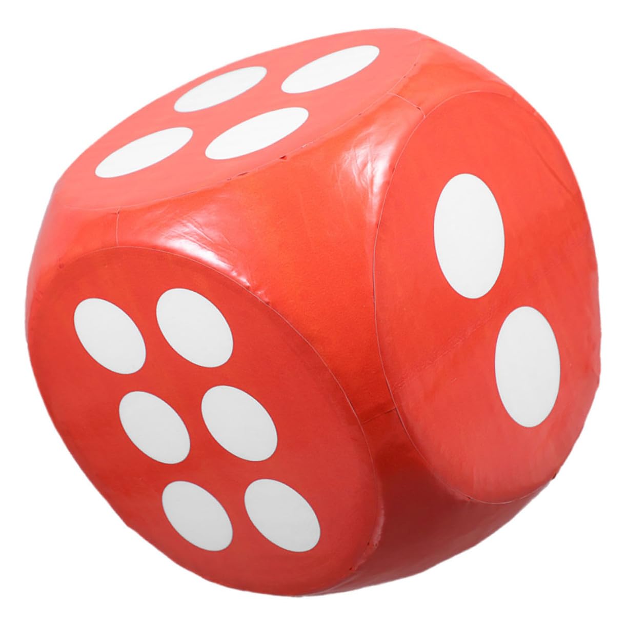 Dados de Espuma de Gran Tamaño Rojos para Enseñanza y Juegos de Fiesta Material Seguro y Uso Versátil para Adultos y Niños