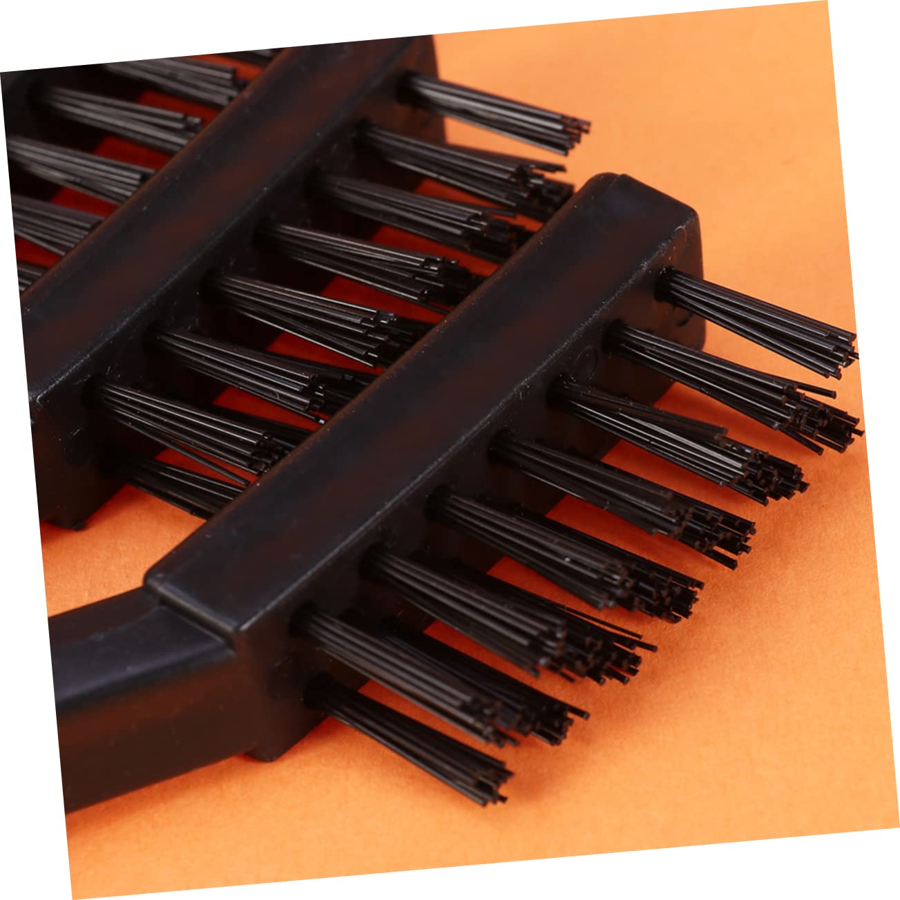 NAMOARLY 7-inch 3 Row Plastic Handle Rust Removal Brush for Circuit Boards Anti Static (Black)