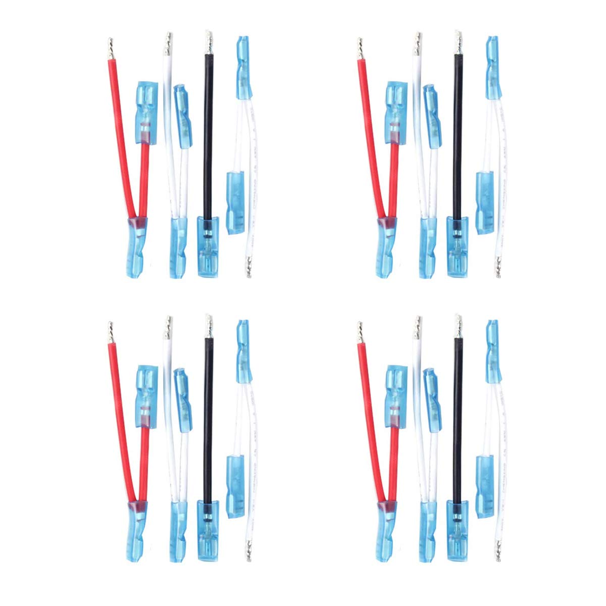 7pin Rocker Switch Jumper Wires Set with Male and Female Terminal for