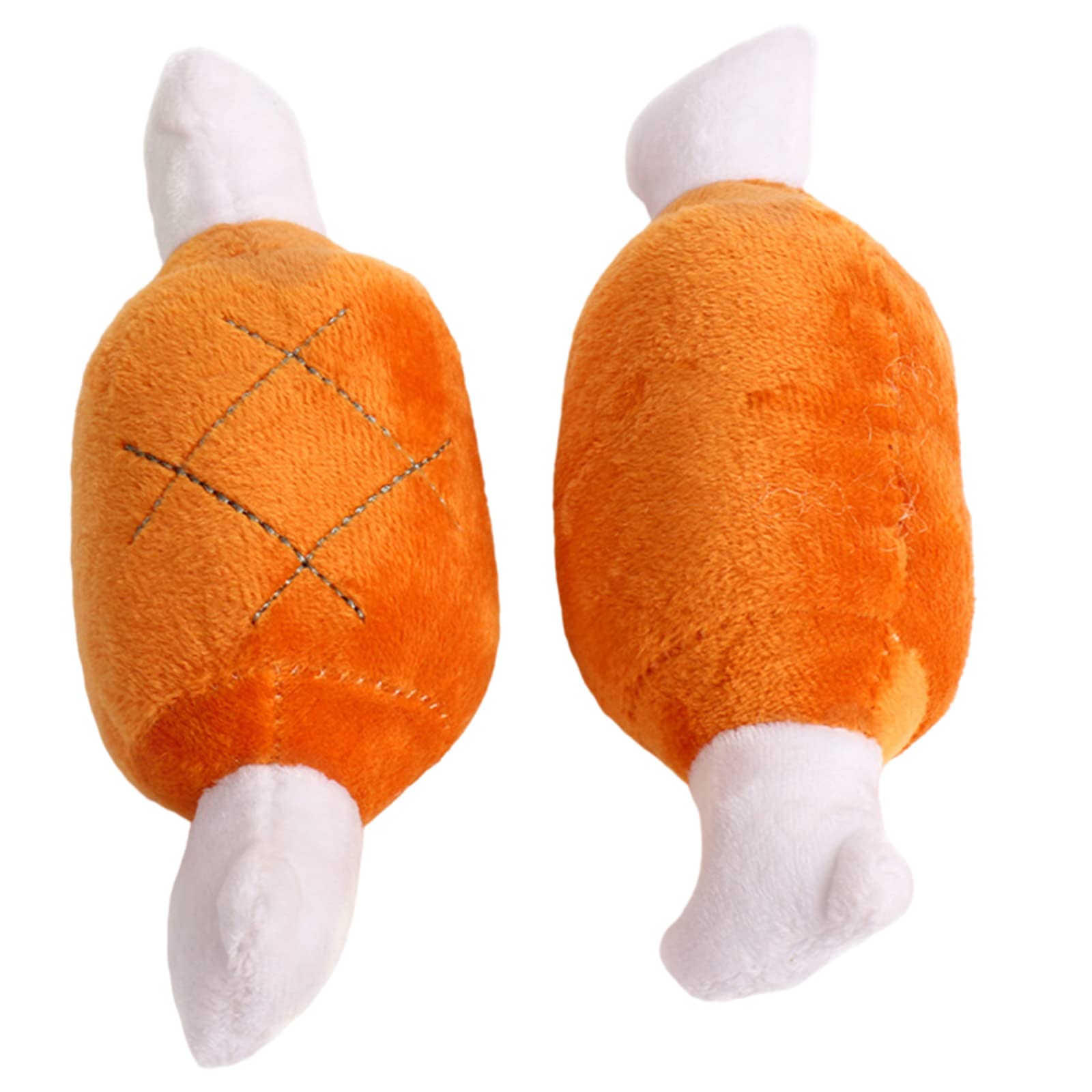 Dog Toy double bones chicken legs plush sound toy pet the toy dog bones