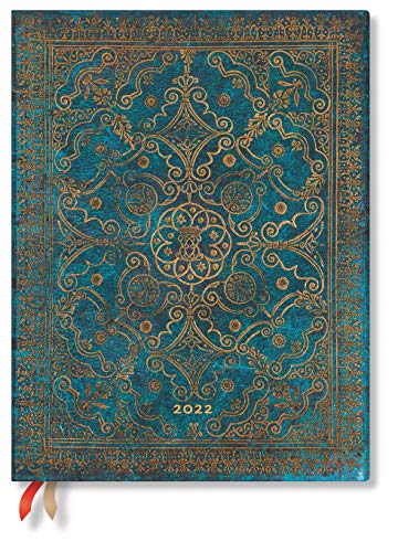 Paperblanks/ペーパーブランクス 2022年度英語版ダイアリー ハードカバーAzure ウルトラ