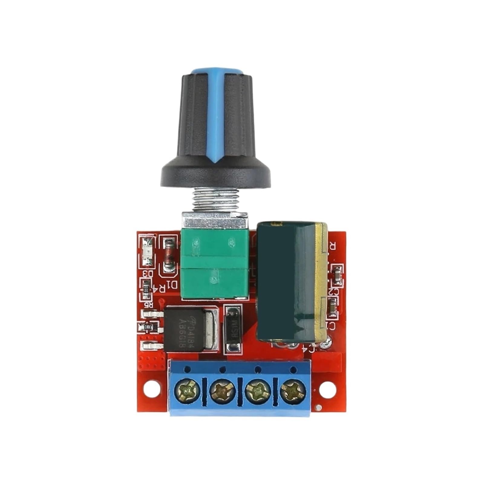 Motortreiber, 10 Stück 5A PWM-Motordrehzahlregler DC 4,5 V-35 V 90 W PWM Einstellbares Antriebsmodul Sicherung Automatische Wiederherstellung Drehzahlreglerschalter,Intelligente Steuerung
